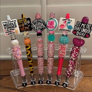 Fun Happy Bling Swear Pens🌟